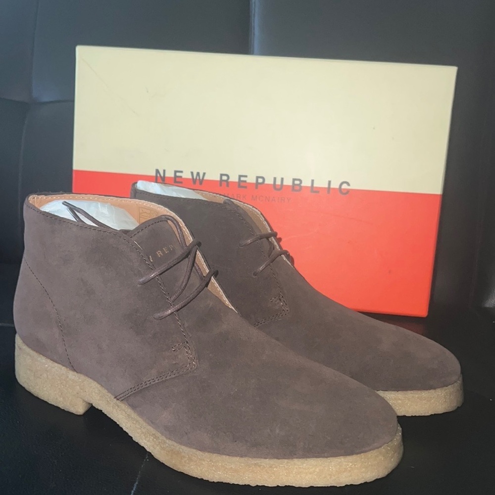 New Republic Mens Truman Suede Chukka Boot
